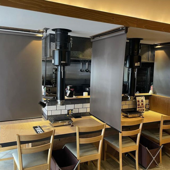 コロナ対策を徹底しております。