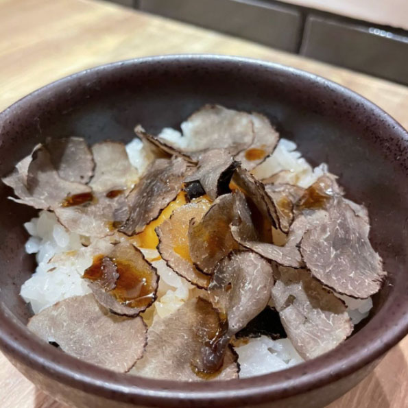 高級食材を創作